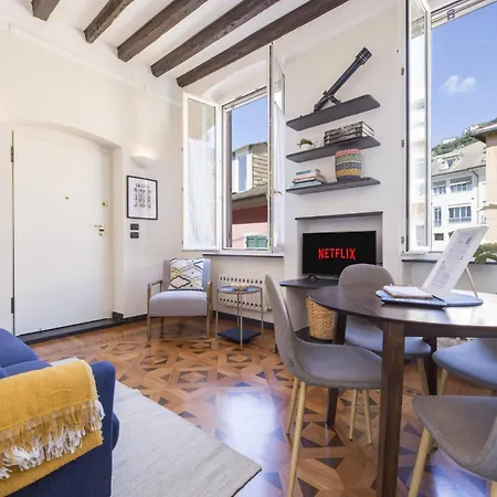 Apartment Vivo - Sea View | 2br| Ac| Wifi| La Casa Marinaio Bogliasco