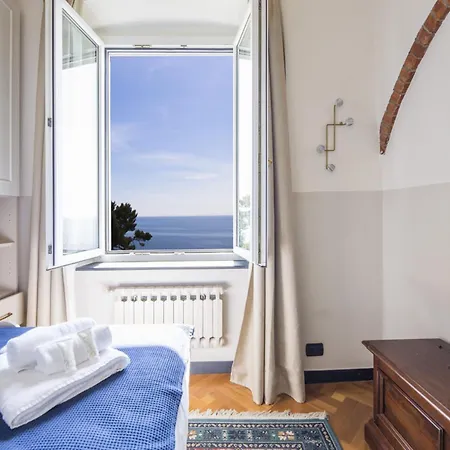 Vivo - Sea View | 2br| Ac| Wifi| La Casa Marinaio Apartment Bogliasco